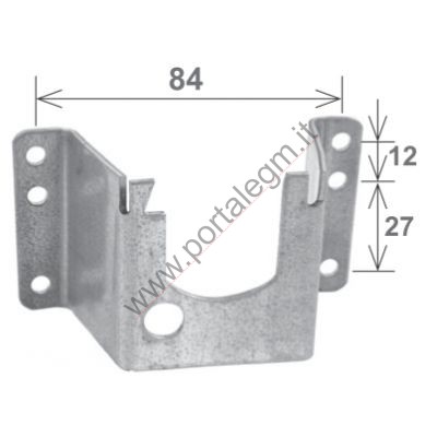 Supporto a Legno Piega 46 mm