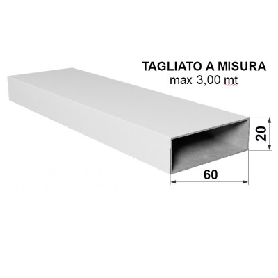 TUBOLARE ALLUMINIO 60x20 A...