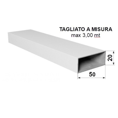 TUBOLARE ALLUMINIO 50x20 A...